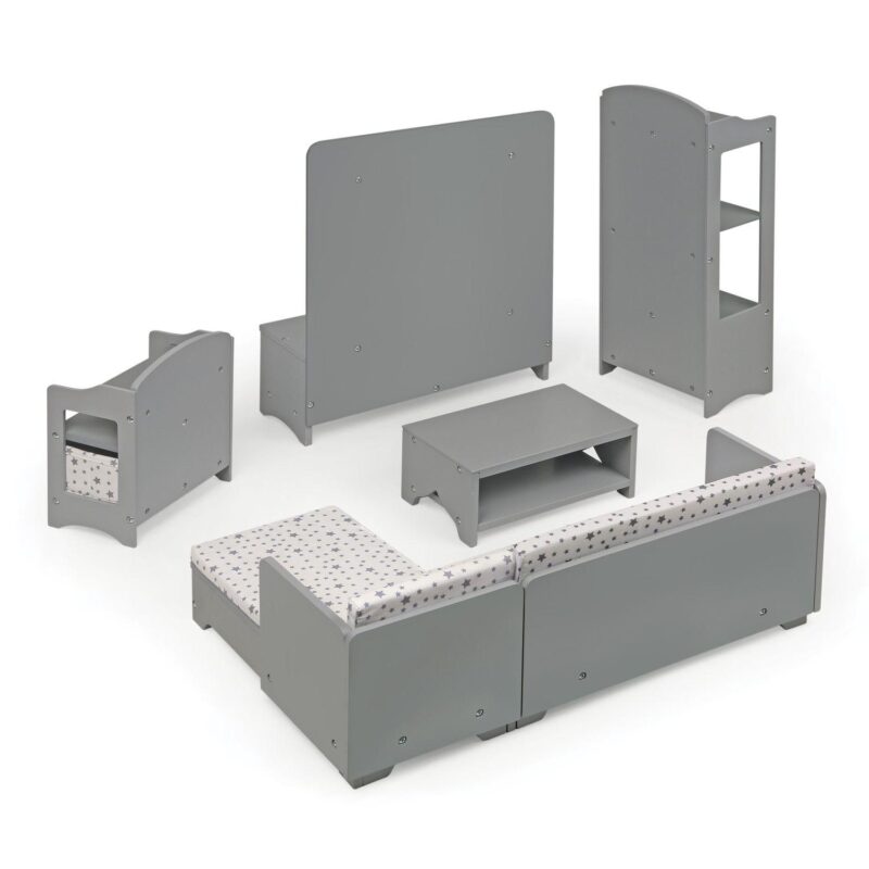 Badger Basket 10-Piece Media Room Furniture Play Set - Image 4