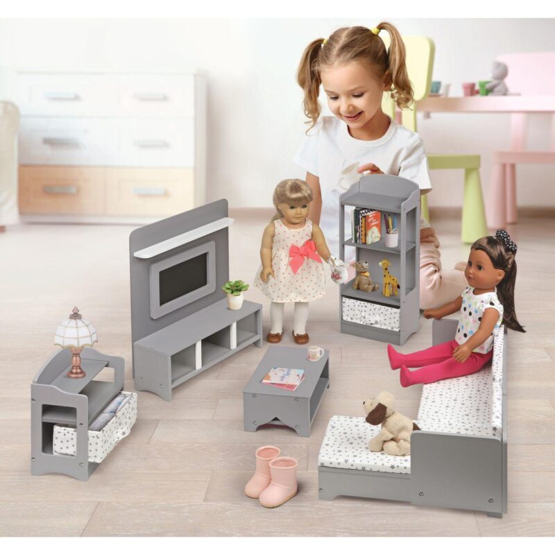 Badger Basket 10-Piece Media Room Furniture Play Set - Image 2