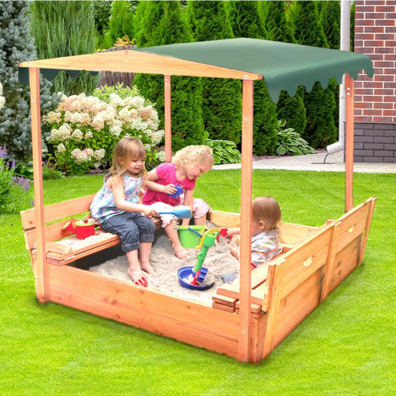 Badger Basket Covered Convertible Sandbox - Image 7