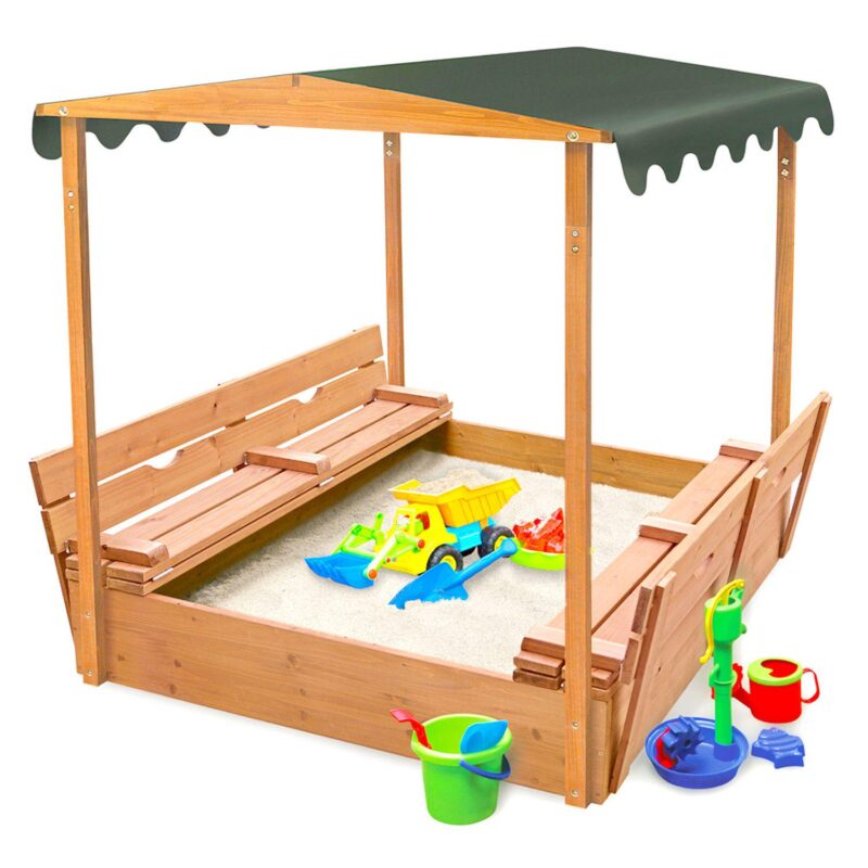 Badger Basket Covered Convertible Sandbox - Image 3