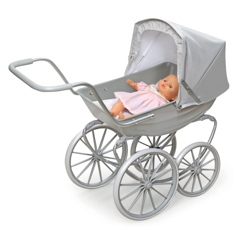 Badger Basket Gray London Doll Pram - Image 4