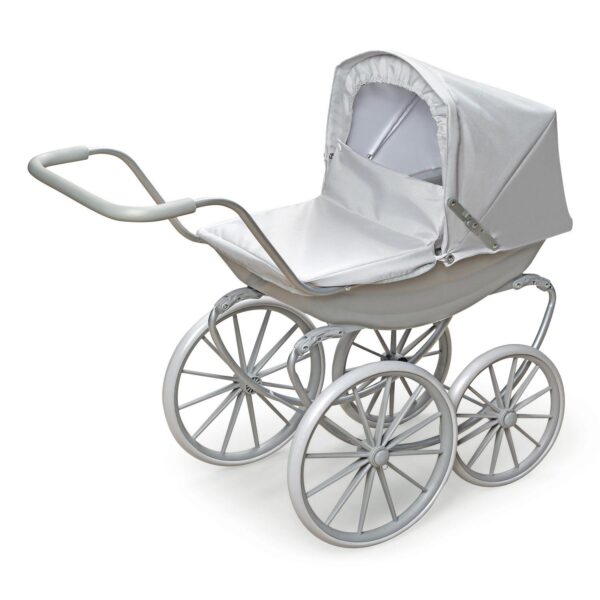 Badger Basket Gray London Doll Pram