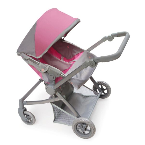 Badger Basket Voyage Twin Carriage Doll Stroller