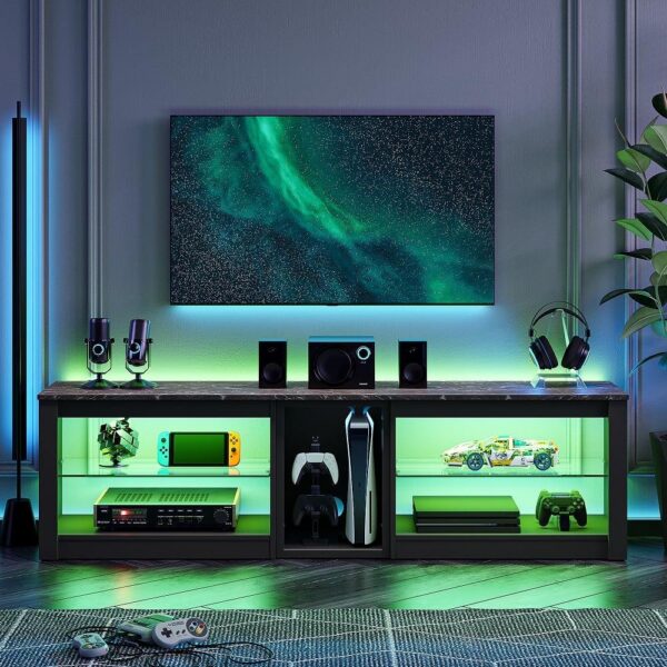 Bestier TV Stand for 2ec4c34f975a687f4c1c6bd843509be4