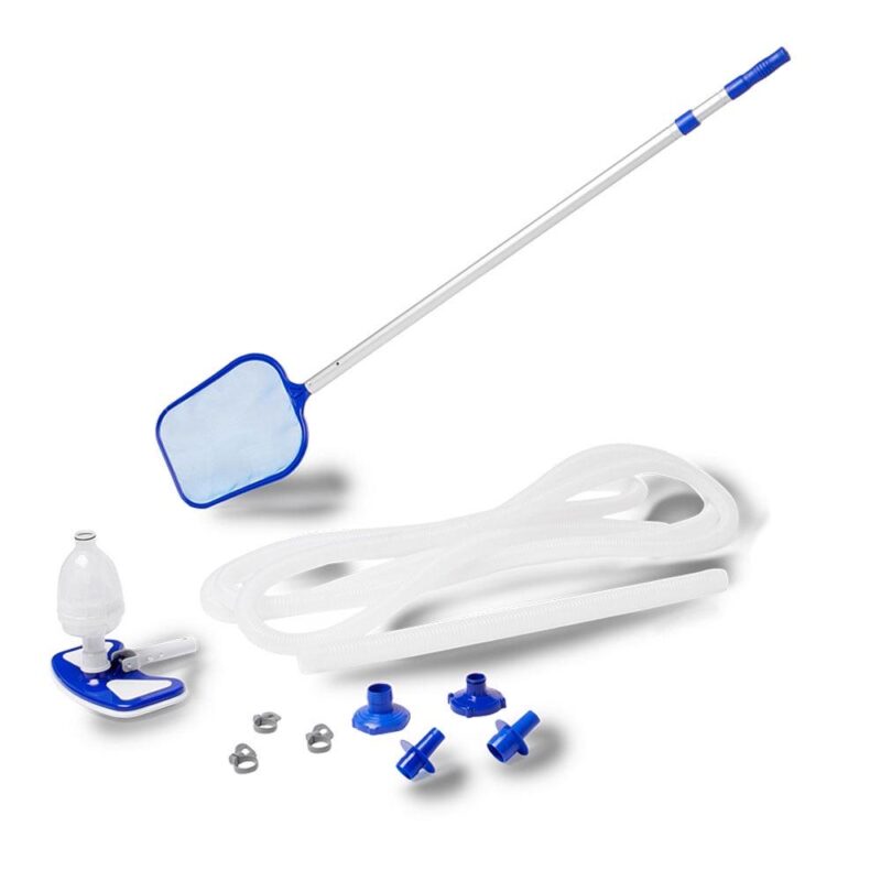 Bestway 58234 Above Ground Pool Cleaning and Maintenance Accessories Set Kit