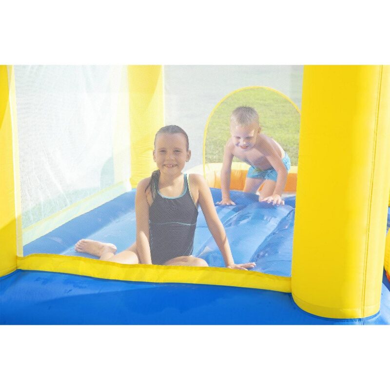 Bestway H2OGO! Beach Bounce House Kids Inflatable Water Park w/ Air Blower - Image 7