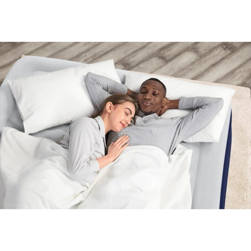 Bestway Tritech Air Mattress Queen 24  with Built-in AC Pump Included and Antimicrobial Coating - Image 5