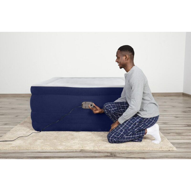 Bestway Tritech Air Mattress Queen 24  with Built-in AC Pump Included and Antimicrobial Coating - Image 7