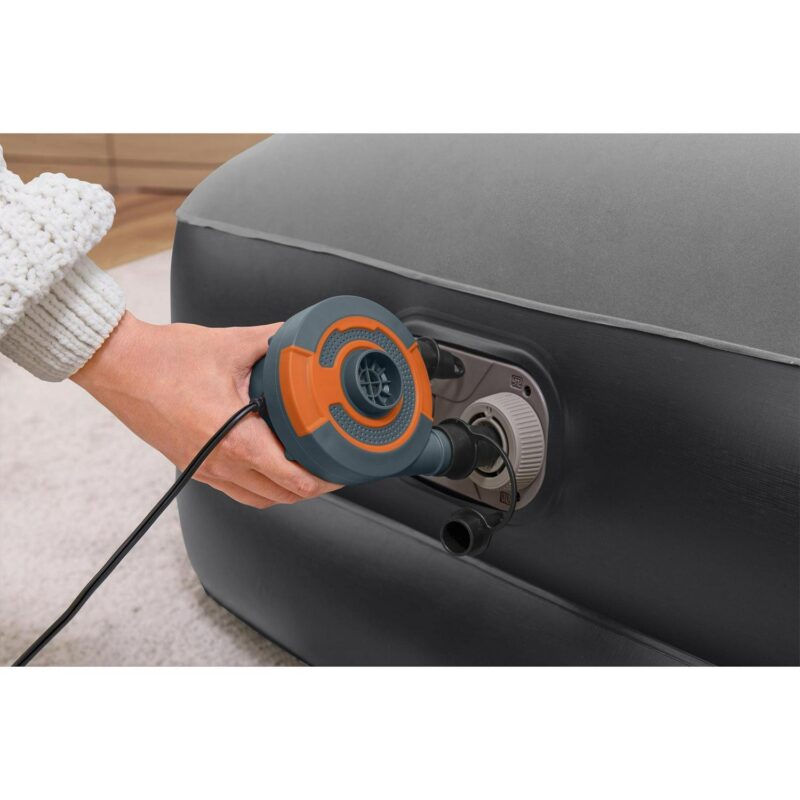 Bestway: Tritech Queen 18  Air Mattress - Built-in AC Pump, Auto Inflation and Deflation, Firm Comfort Level, Antimicrobial, 2 Person Weight Capacity 661 lbs. - Image 6