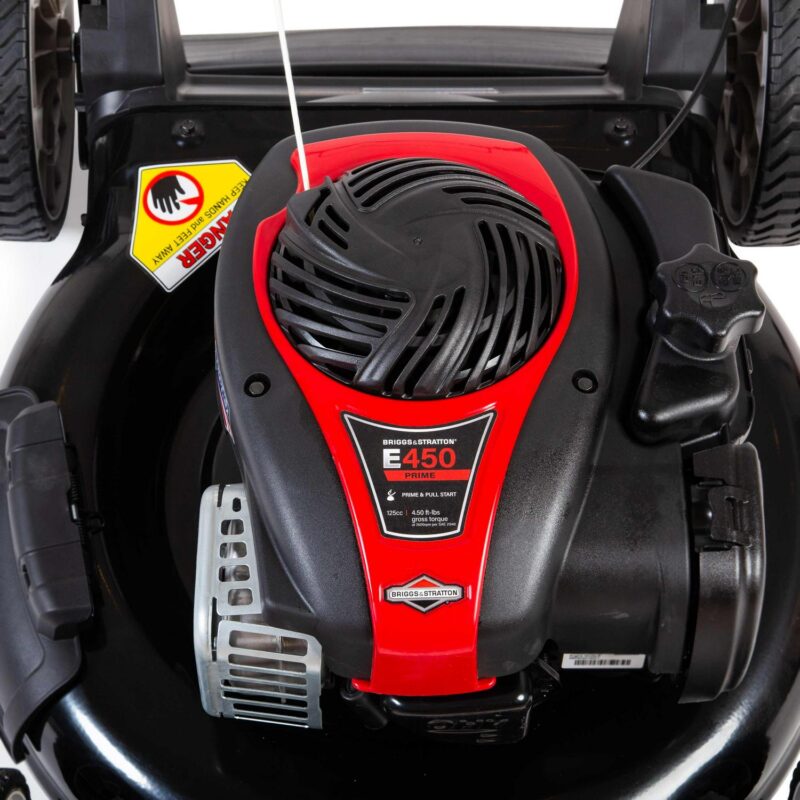 Black Max 21-inch 125cc Gas Push Mower with Briggs and Stratton Engine (Assembled Product Weight 46.9 lb; 22.10-inch Height) - Image 2