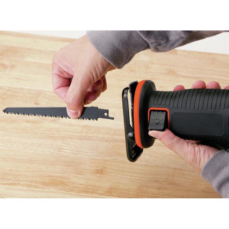 Black and Decker BDCR20C 20V MAX Brushed Lithium-Ion Cordless Reciprocating Saw Kit (1.5 Ah) - Image 6