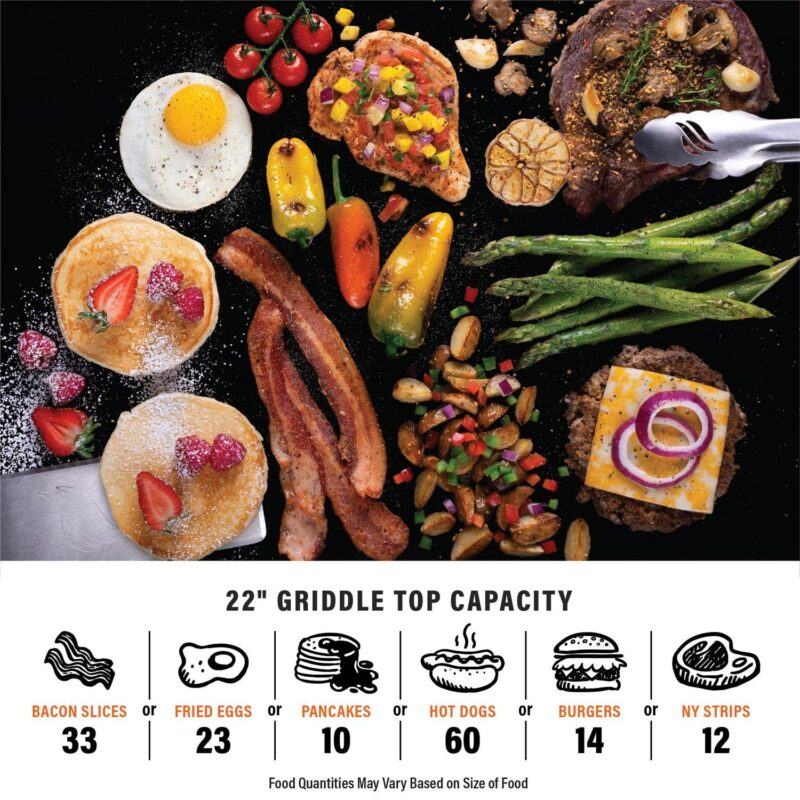 Blackstone Adventure Ready 22  Omni Griddle with Stand and Adapter Hose - Image 10