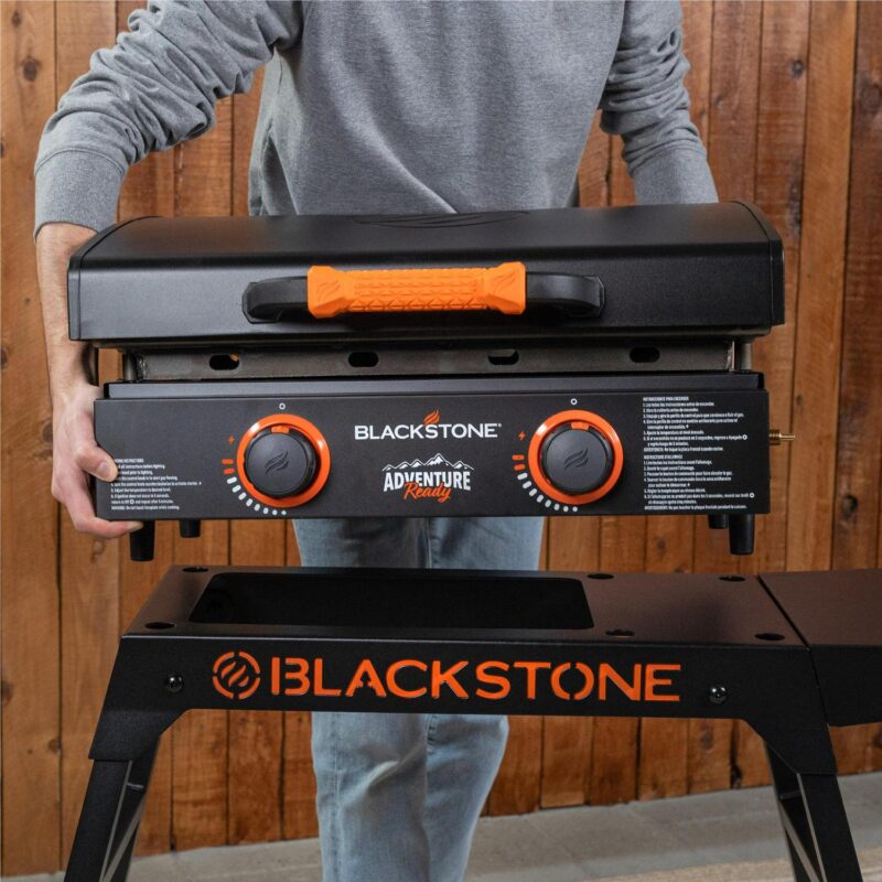 Blackstone Adventure Ready 22  Omni Griddle with Stand and Adapter Hose - Image 7