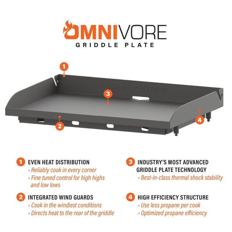 Blackstone Adventure Ready 22  Omni Griddle with Stand and Adapter Hose - Image 9