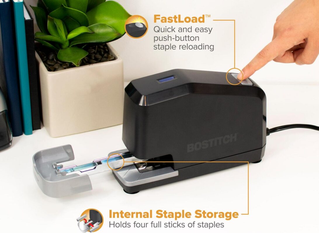 Bostitch Impulse 30 Sheet Electric Stapler, Black - Image 7