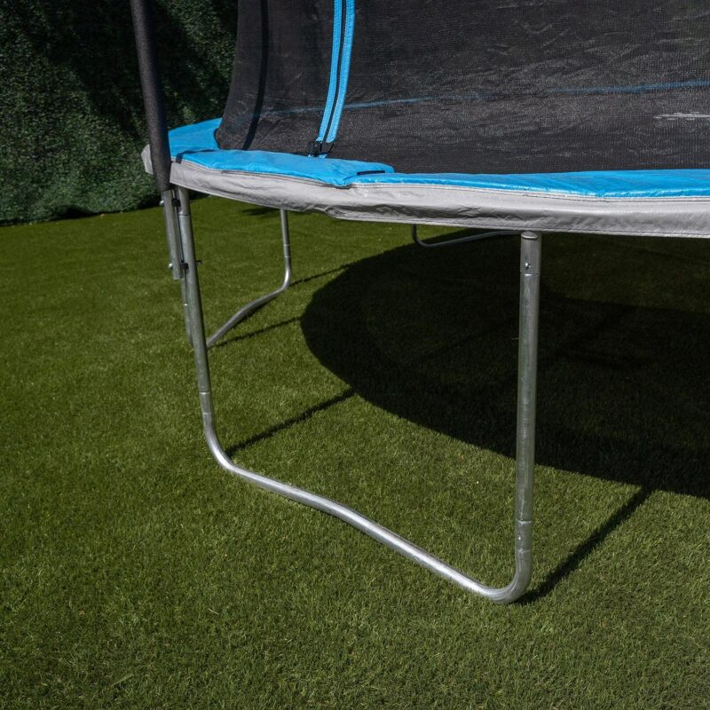 Bounce Pro 14ft Trampoline And Enclosure With Basketball Hoop, Blue - Image 7