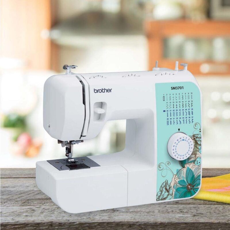 Brother Electric Sewing Machine with 37 Built-In Stitches and Automatic Threading - Image 3