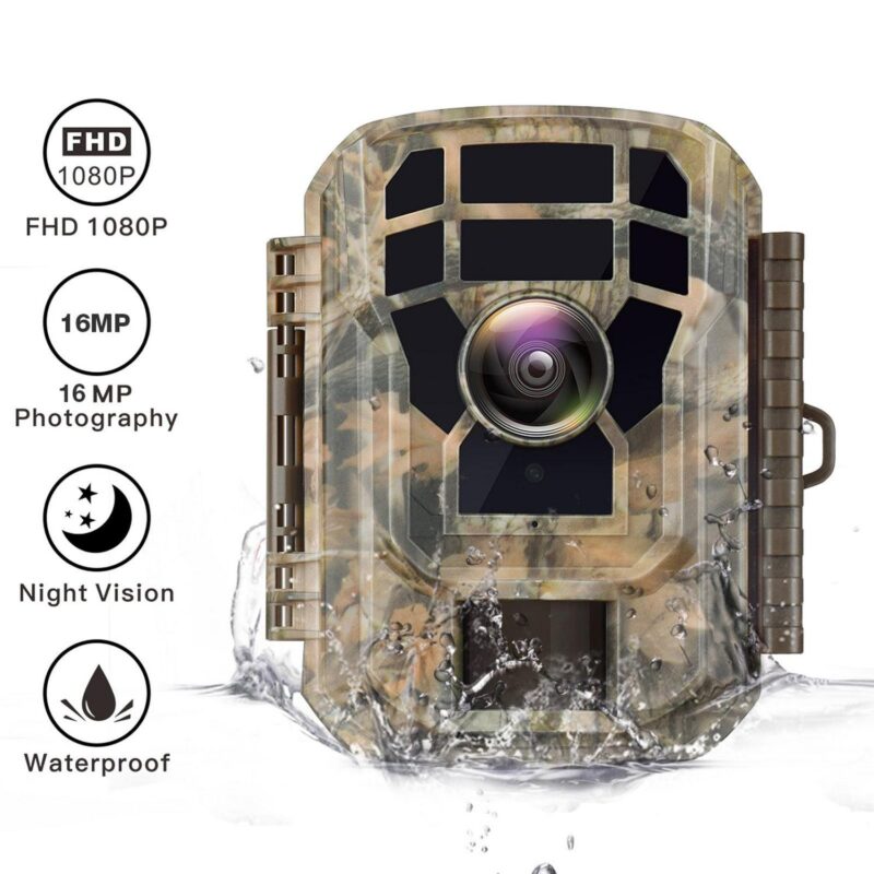 CAMPARK 2 PACK 1080P Trail Game Camera Hunting Deer Camera with Infrared Night Vision Waterproof Trail Cam for Wildlife Monitoring - Image 5