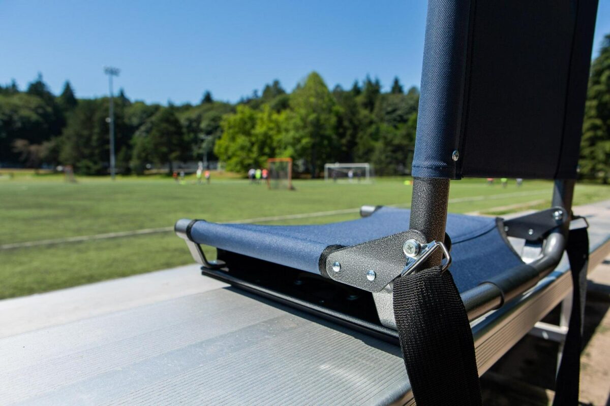 Cascade Mountain Tech Lightweight Stadium Seat for Bleachers, Red - Image 9