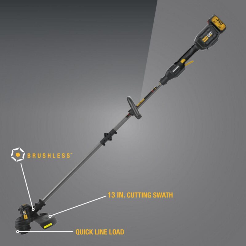 Caterpillar CatA DG210 18V Brushless 13  Cordless String Trimmer with Battery - Image 2