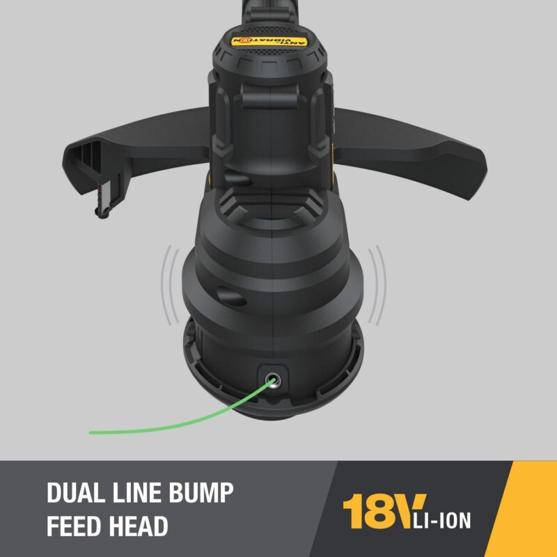 Caterpillar CatA DG210 18V Brushless 13  Cordless String Trimmer with Battery - Image 8