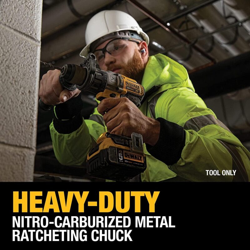 DEWALT 20V MAX XR Hammer Drill Brushless 3-Speed Tool Only (DCD996B) - Image 3