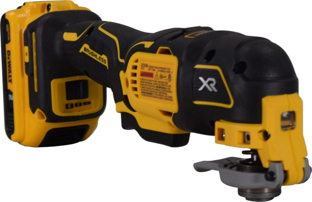 DeWalt DCS356D1 20V MAX XR Cordless Brushless 3-Speed Oscillating Multi Tool Kit with (1) 20V 2.0Ah Battery and Charger - Image 7