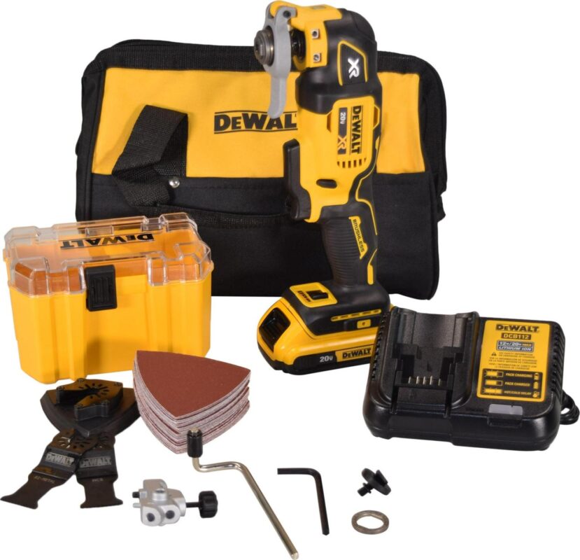 DeWalt DCS356D1 20V MAX XR Cordless Brushless 3-Speed Oscillating Multi Tool Kit with (1) 20V 2.0Ah Battery and Charger - Image 2