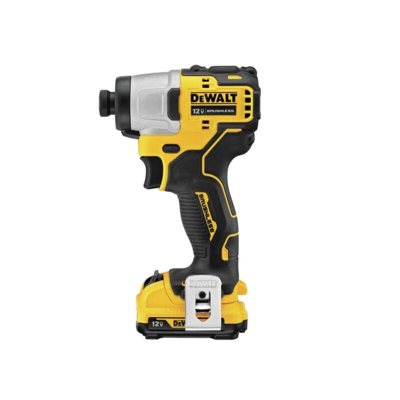 DeWalt XTREME 12V MAX Brushless Motor Drill and Impact Driver Combo Tool Kit - Image 5