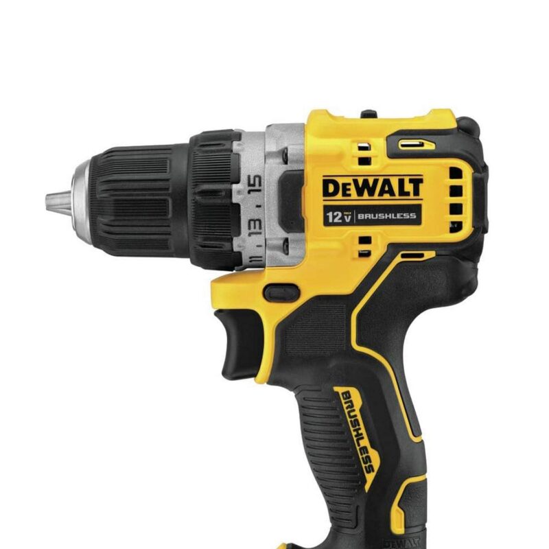 DeWalt XTREME 12V MAX Brushless Motor Drill and Impact Driver Combo Tool Kit - Image 7