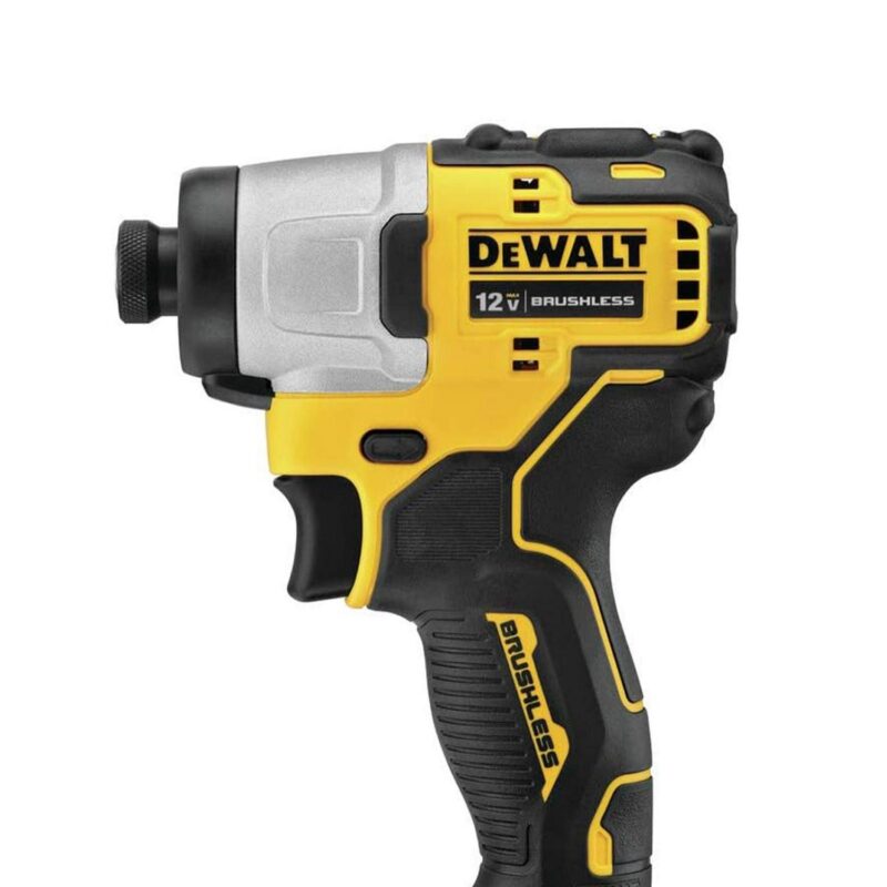 DeWalt XTREME 12V MAX Brushless Motor Drill and Impact Driver Combo Tool Kit - Image 6