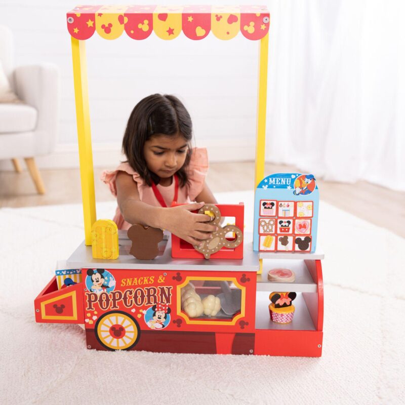 Disney Snacks and Popcorn Wooden Play Food Counter by Melissa and Doug - Image 9