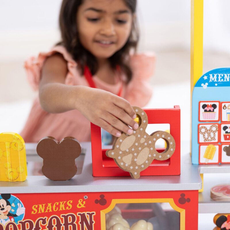 Disney Snacks and Popcorn Wooden Play Food Counter by Melissa and Doug - Image 8