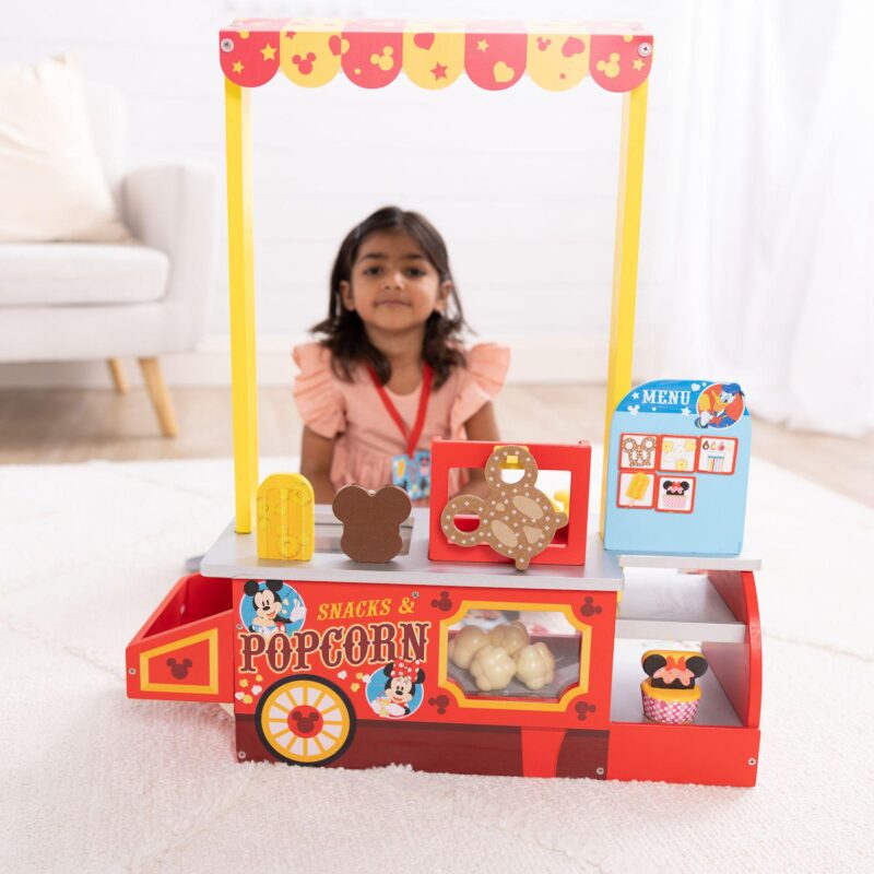 Disney Snacks and Popcorn Wooden Play Food Counter by Melissa and Doug - Image 5