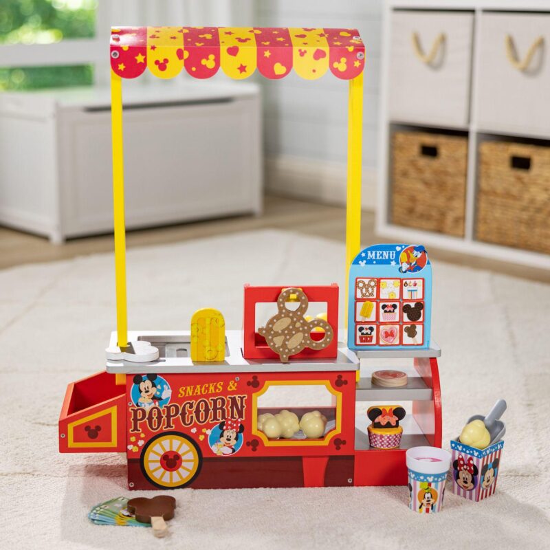 Disney Snacks and Popcorn Wooden Play Food Counter by Melissa and Doug - Image 4