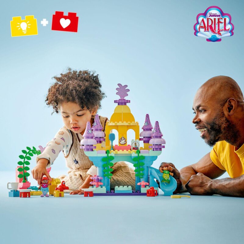 Disney's Ariel LEGO DUPLO Ariels Magical Underwater Palace 10435 Building Kit (116 pieces) - Image 2