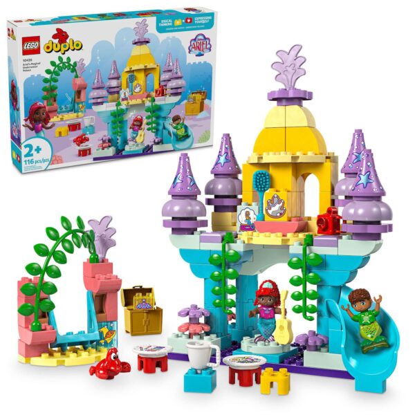 Disney's Ariel LEGO DUPLO Ariels Magical Underwater Palace 10435 Building Kit (116 pieces)