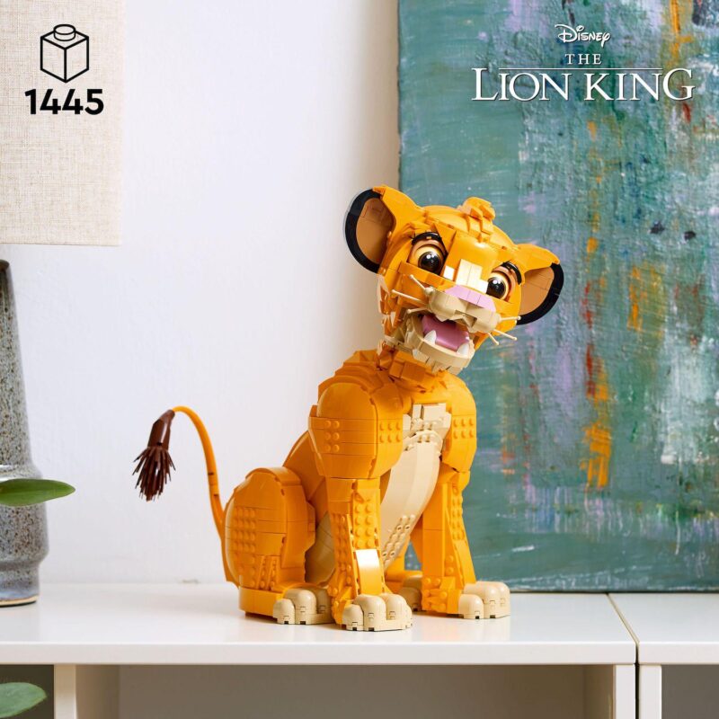 Disney's The Lion King LEGO Young Simba the Lion King 43247 Building Kit (1445 pieces) - Image 2