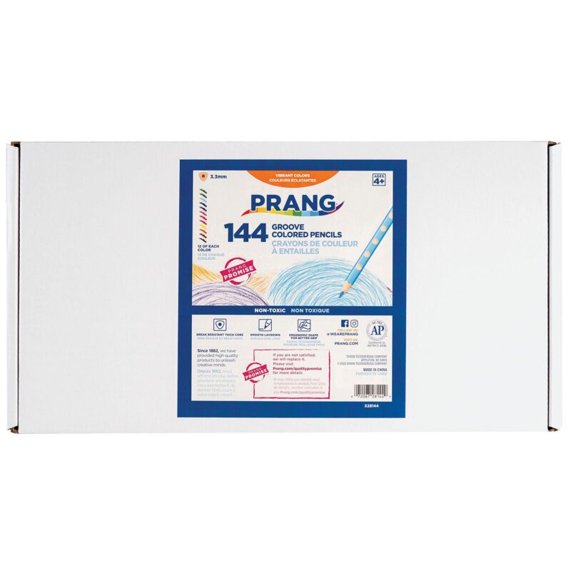 Dixon Prang Groove Slim 3.3 mm Core Colored Pencils 144-pk. - Image 4