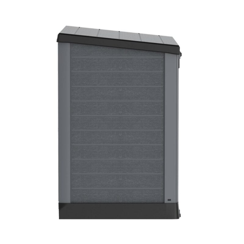 Duramax CedarGrain StoreAway 1200L Outdoor Deck and Garden Storage Box, Grey - Image 6