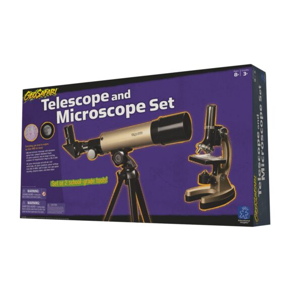 Educational Insights Geosafari Telescope and Microscope Set