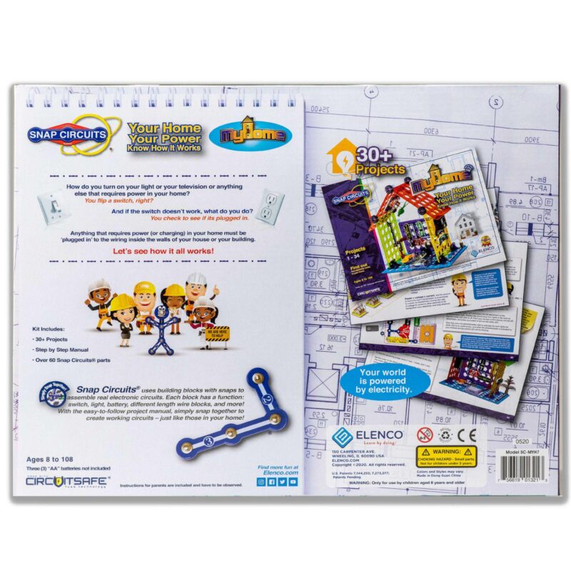 Elenco Sanp Circuits My Home STEM Learning Toy - Image 2