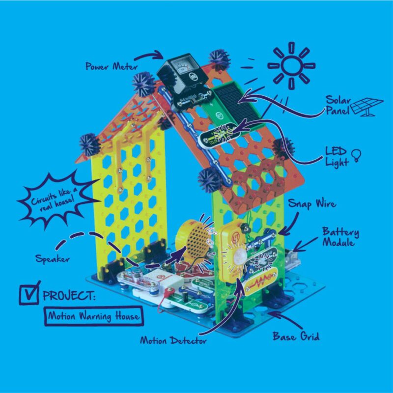 Elenco Sanp Circuits My Home STEM Learning Toy - Image 4