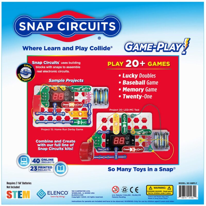 Elenco Snap Circuits Game Play STEM Educational Toy - Image 2