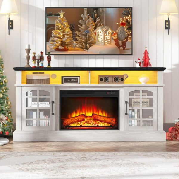 Fireplace TV Stand T 4fe524b9240c342bdf789610af04d30d