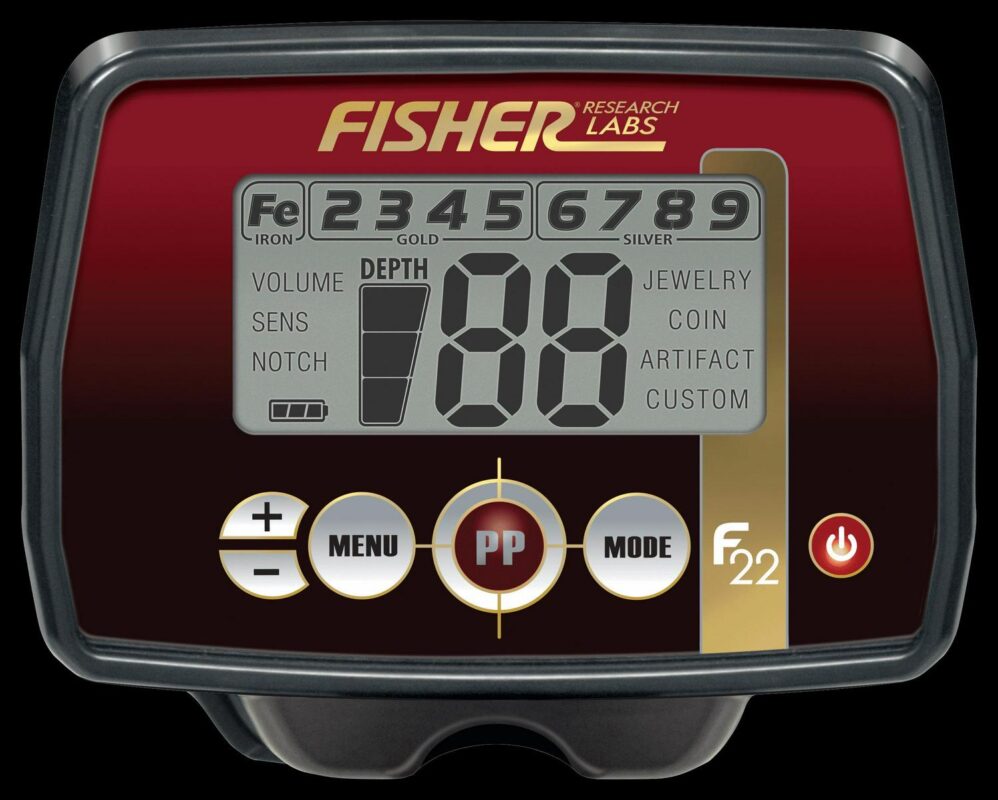 Fisher F22 Weatherproof Metal Detector - Image 5
