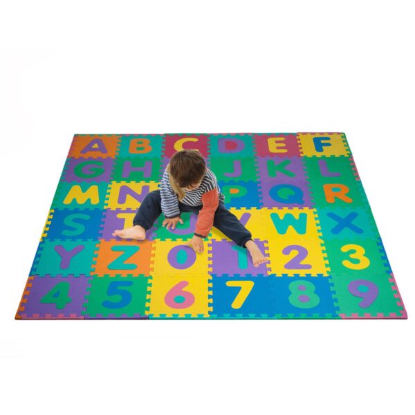 Foam Floor Alphabet and Number 36-pc. Puzzle Mat