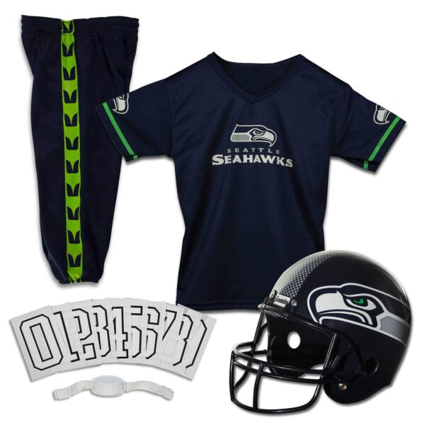 Franklin Sports Seattle Seahawks Kids NFL Uniform Set