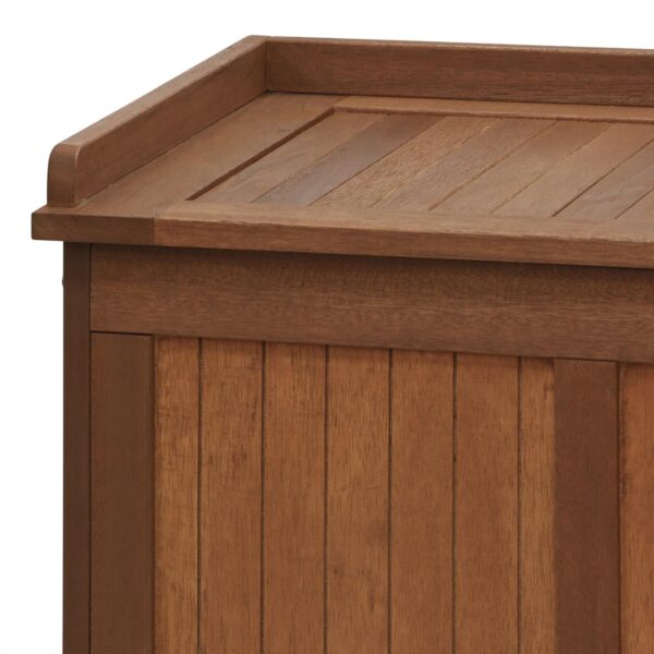 Furinno Dalam Outdoor Hardwood Storage Deck Box, Natural