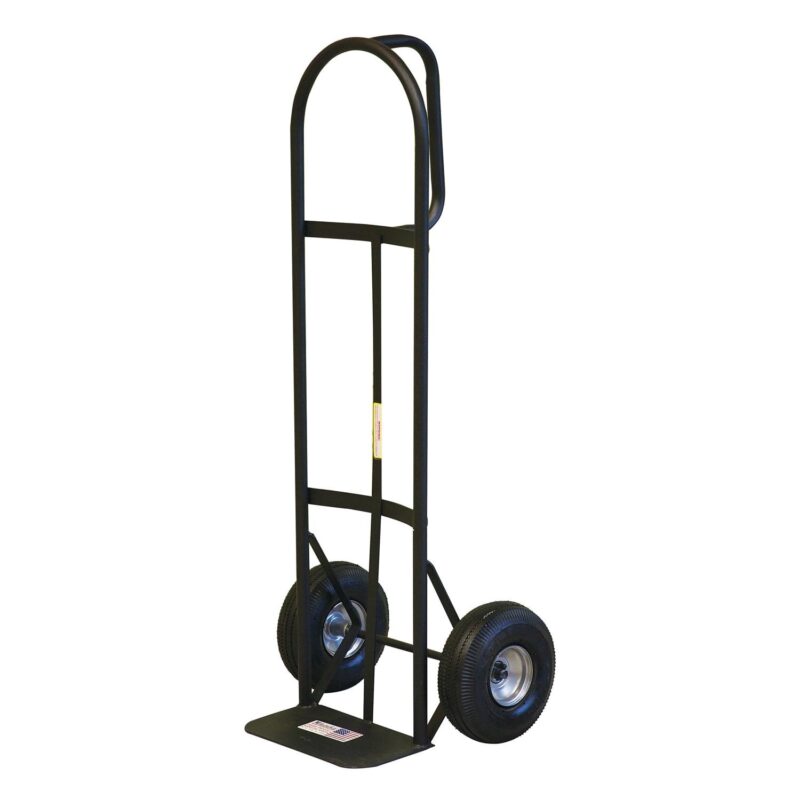 Gleason Industrial Products D-handle Hand Truck, 10  Pneumatic Tires